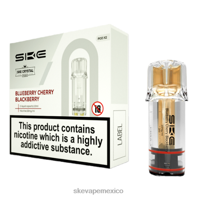 vaporizadores de cristal más vainas arándano cereza mora - SKE vape crystal JZP8X108 SKE