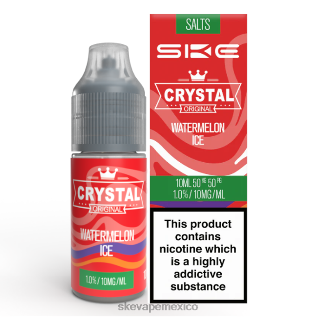 sal cristalina - 10ml hielo de sandia - SKE vape Mexico JZP8X119 SKE